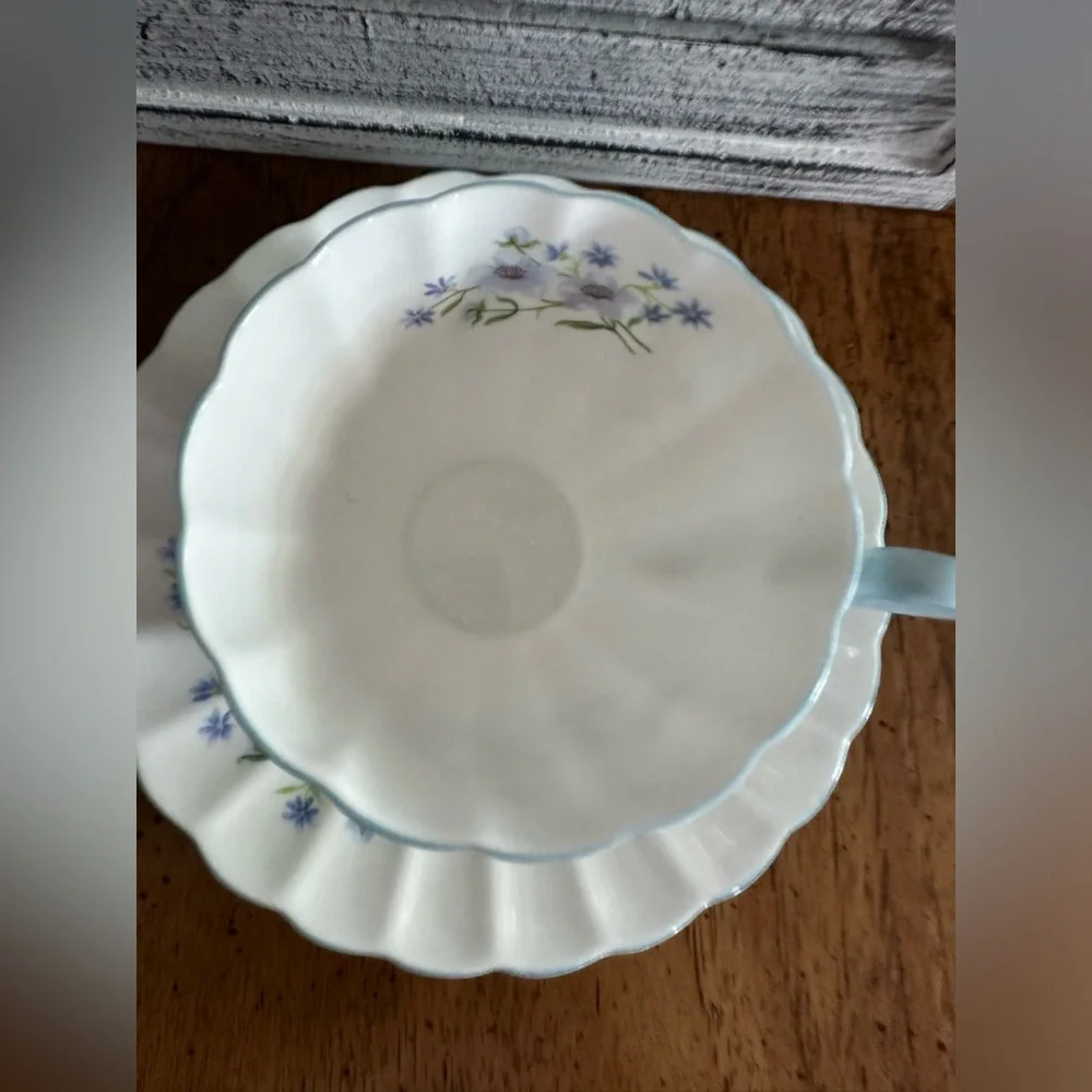 Vintage Rare Shelley English Bone China tea cup and saucer Excellent condition